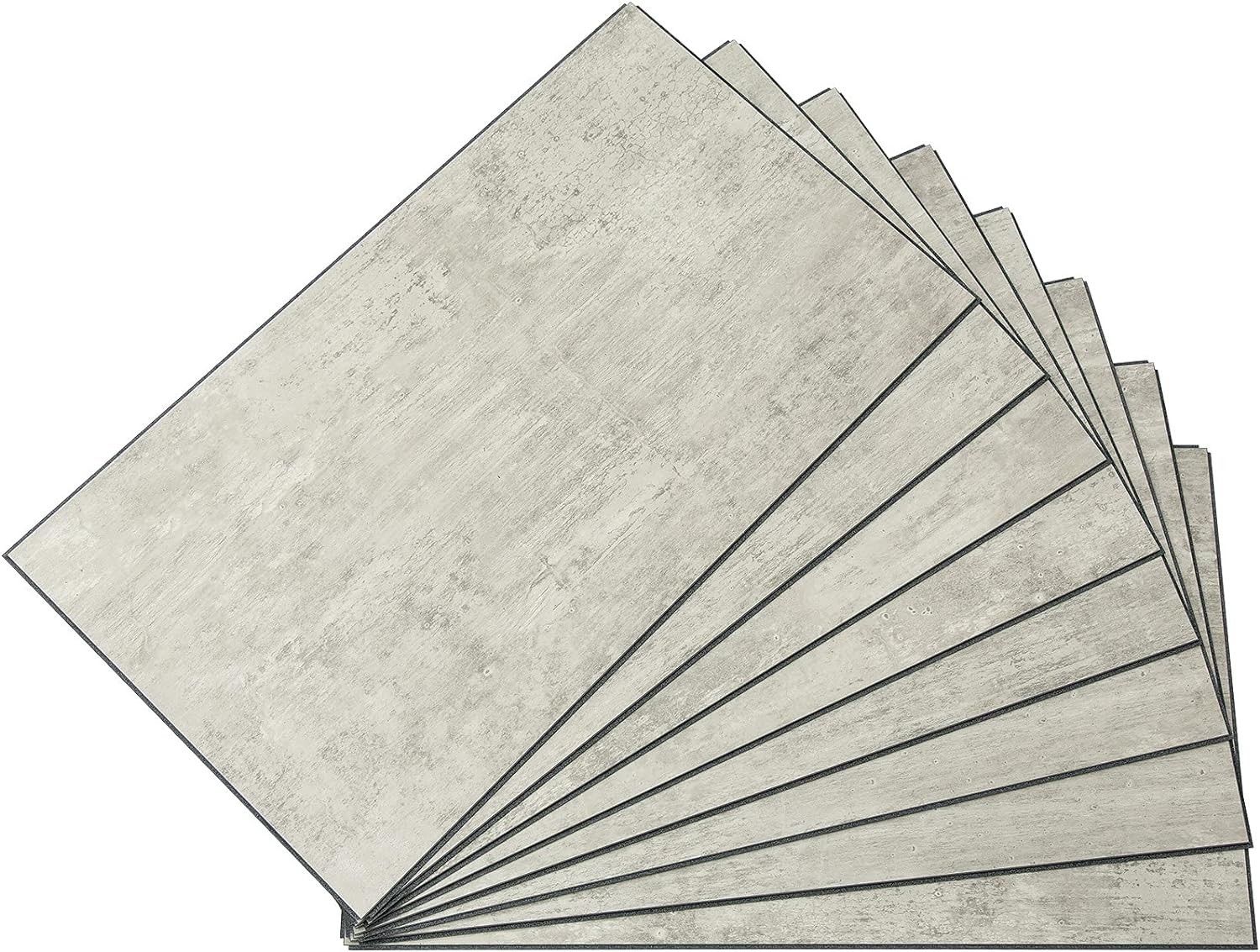 25.6 in. x 14.8 in. Interlocking Vinyl Waterproof Wall/Backsplash Tiles for K…