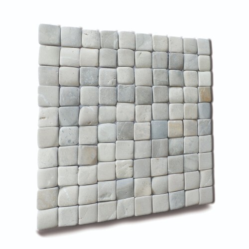 MOLAR 3 Grey Natural Stone Mosaic Wall & Floor Tile ($16.34/SqFt)