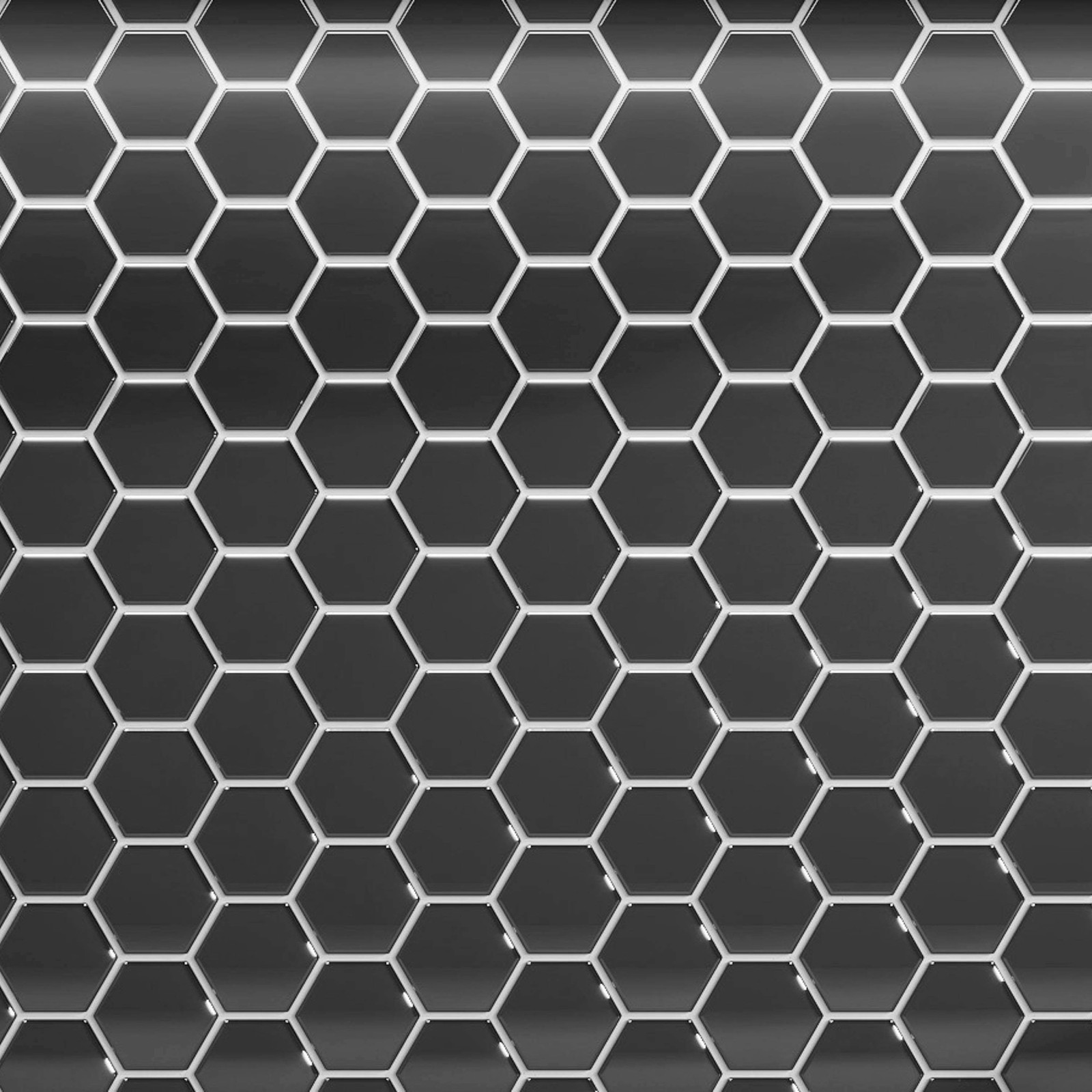 Cruz Bay Studio MKT2853 3 inch Beehive – 10″ x 12″ Geometric Wall – Carbon Gloss