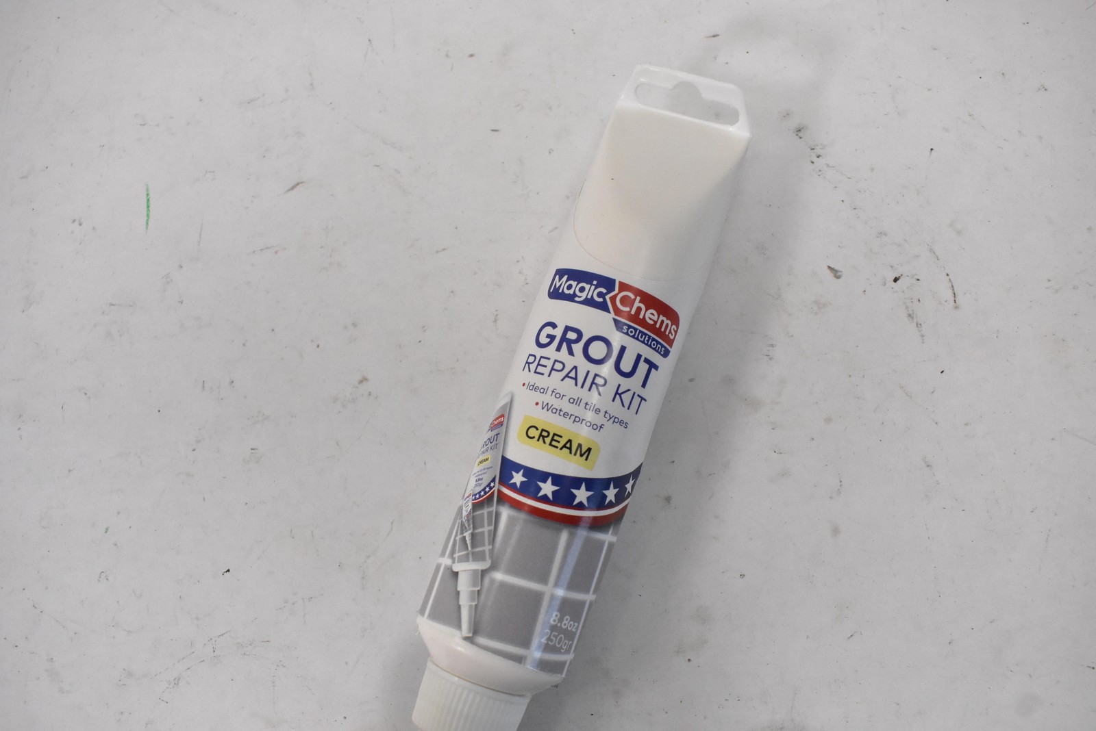 MagicChems Tile Repair Kit Beige 8.8oz X003WP5TRF Silicone Waterproofing