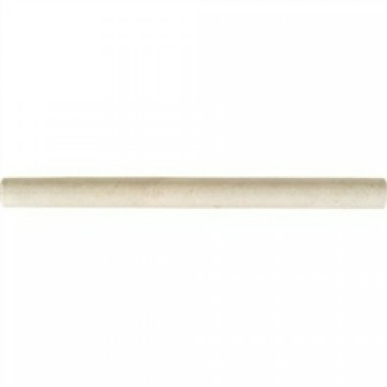 Cream Marfil 3/4″ X 12″ Pencil Liner Trim Marble Polished Pencil Molding Tile
