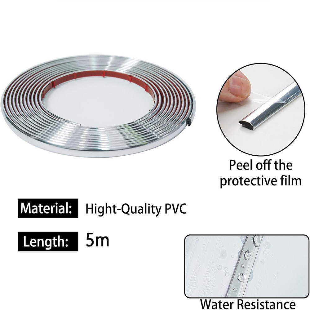 PVC Self-Adhesive Tile Stickers Tape Sealing Strip Tile Beauty Seam Sticker