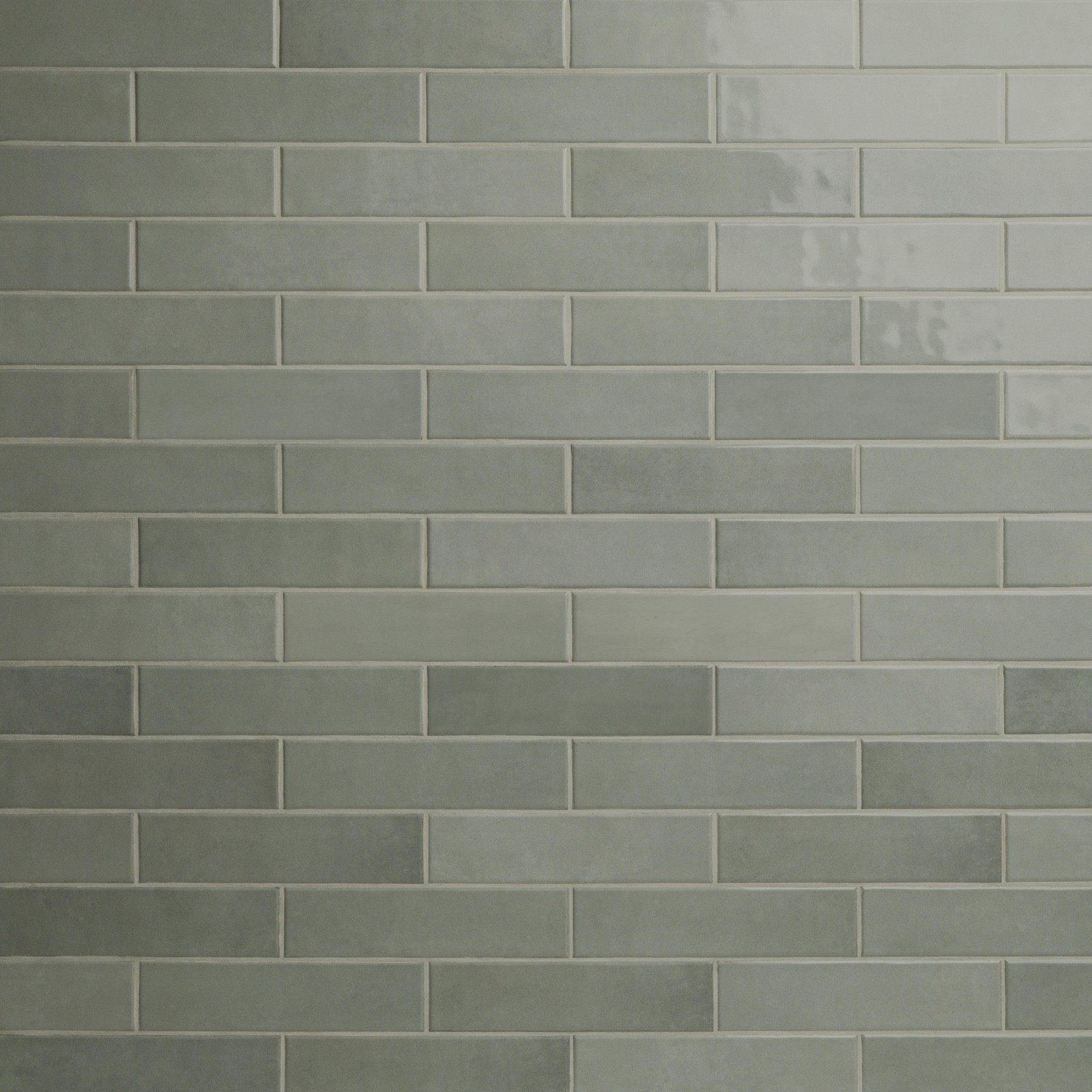 Ackland AKNPTHOK3X12G-CA Hoku – 3″ x 12″ Ceramic Rectangle Wall – Sage