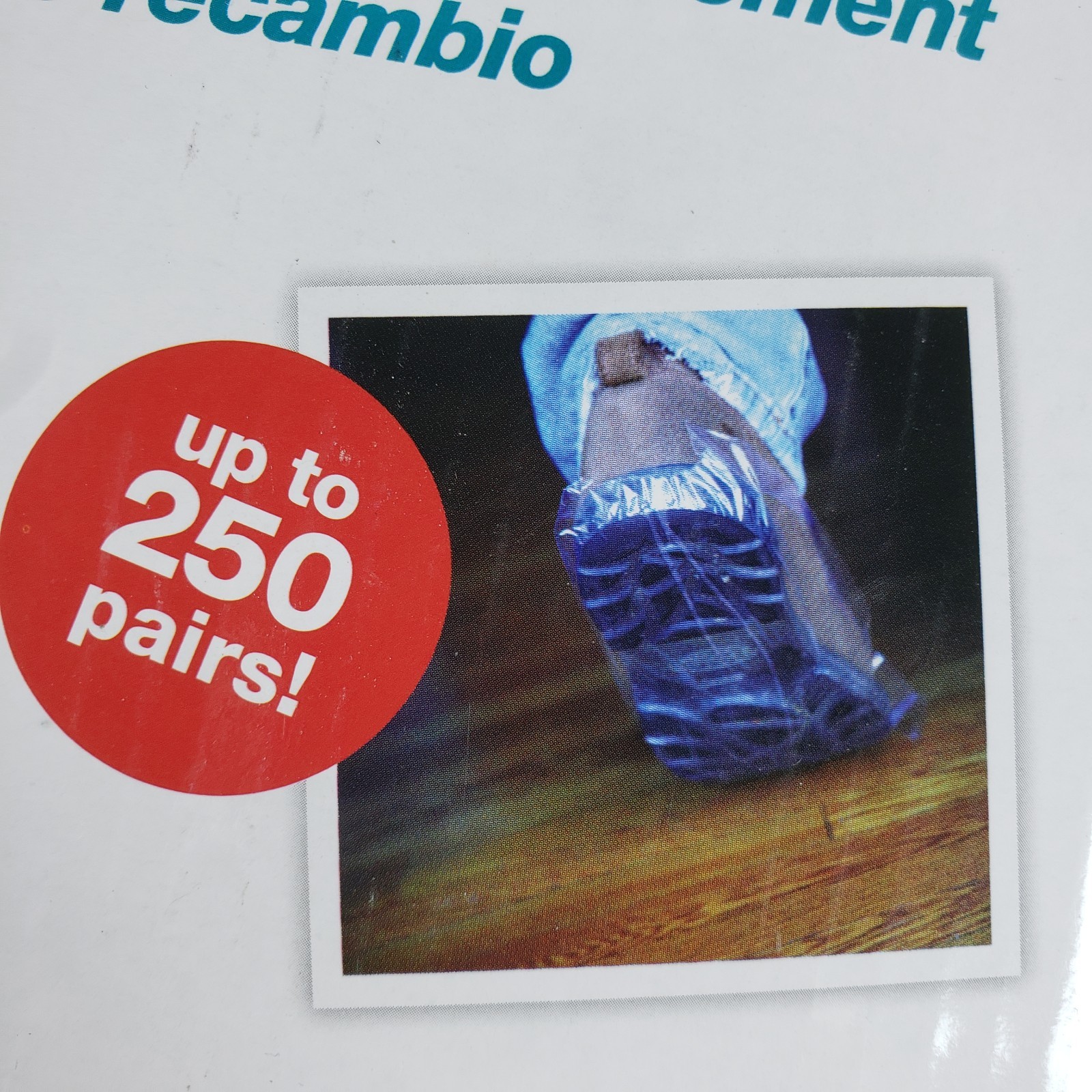 Trimaco E-Z Floor Guards #54716 Refill Film Roll Shoe Covers 250 Pairs