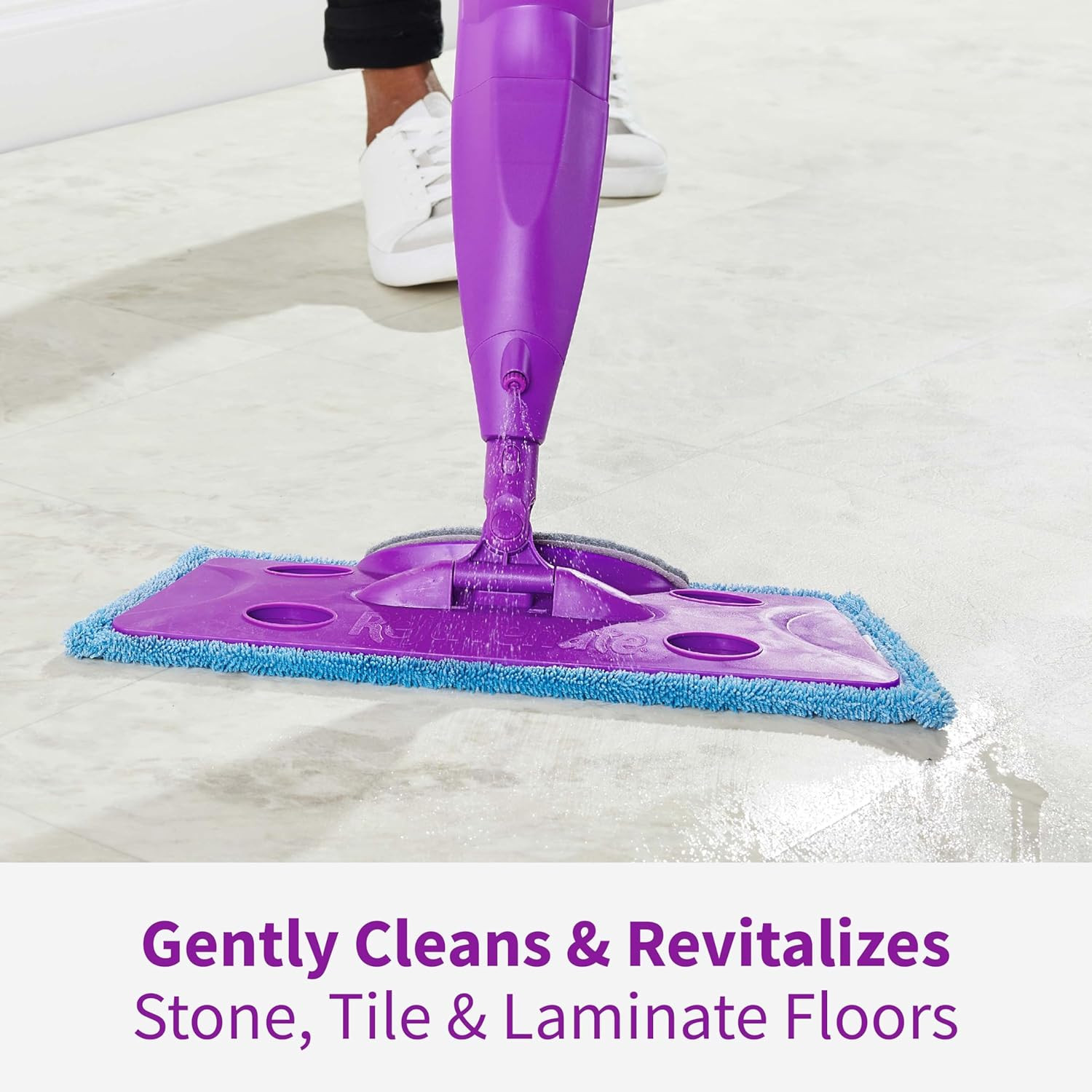 Stone, Tile & Laminate Floor Cleaner Gently Cleans and Revitalizes Delicate Gran