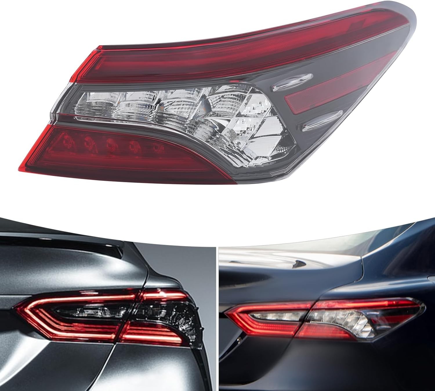 LED Taillight 2021-2024 Toyota Camry XSE XLE Passenger Side Outer 8159006870