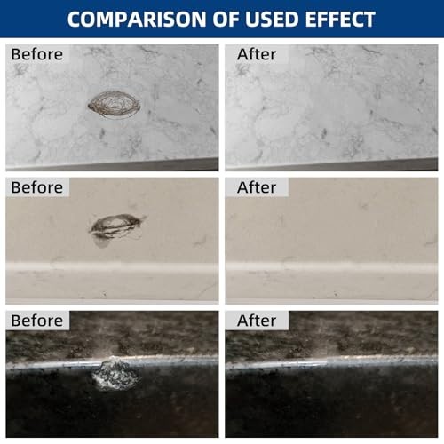 Tile & Granite Repair Kit – Fix Chips, Dents, Cracks & Scratches on Marble, Quar