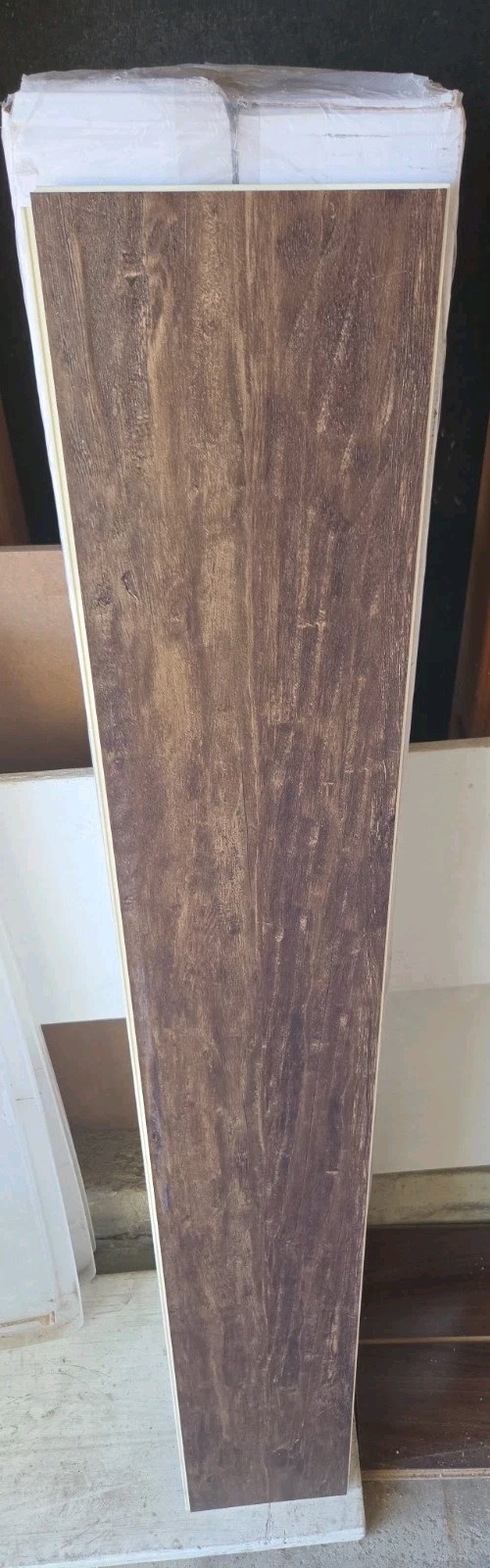6.5mm Luxury WPC Flooring, W-2811R-1195E Coverage: 25.18 SQFT/Bx Toasted Cypress