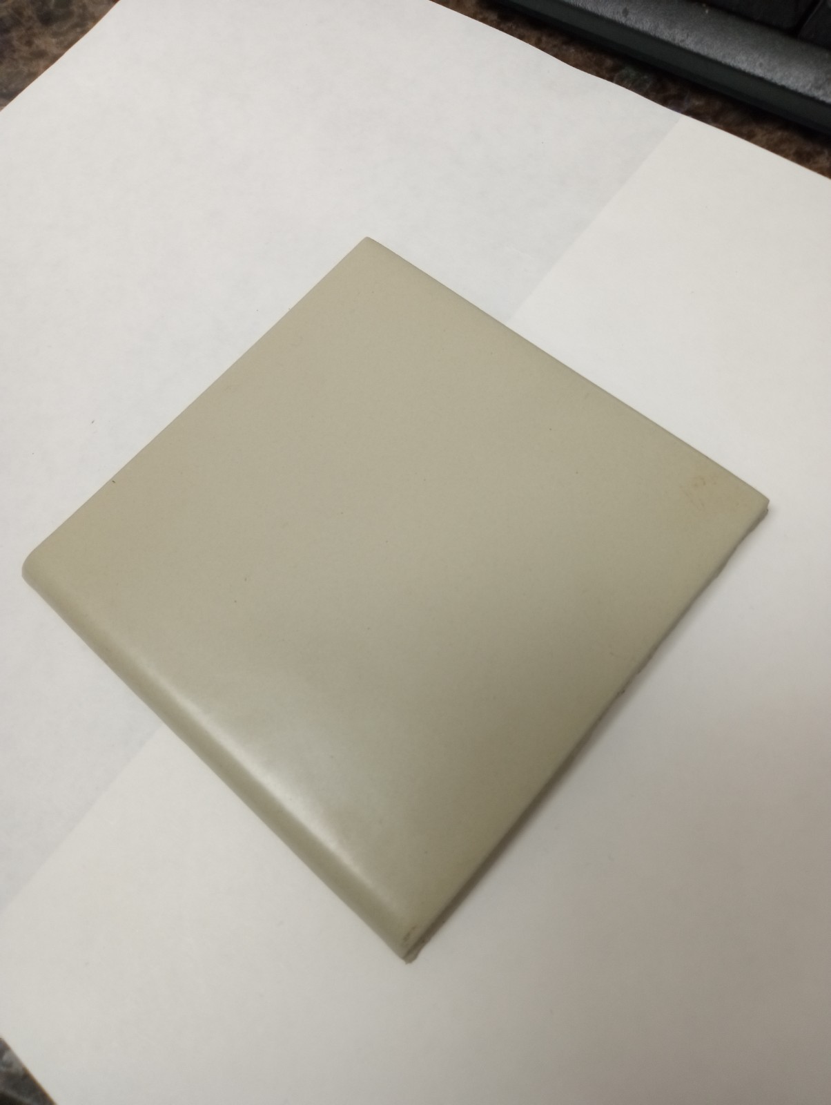 4×4 Tile Matte Beach Sand Trim Wall Remodel Ceramic C#651-575 Sample