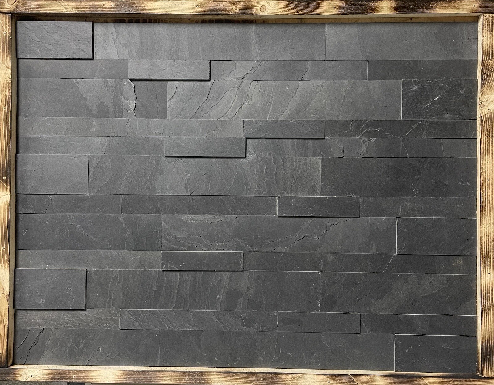 10 Pack Sterling Slate Peel & Stick Wall Tile – 5mm Stone Panel FREE SHIPPING!