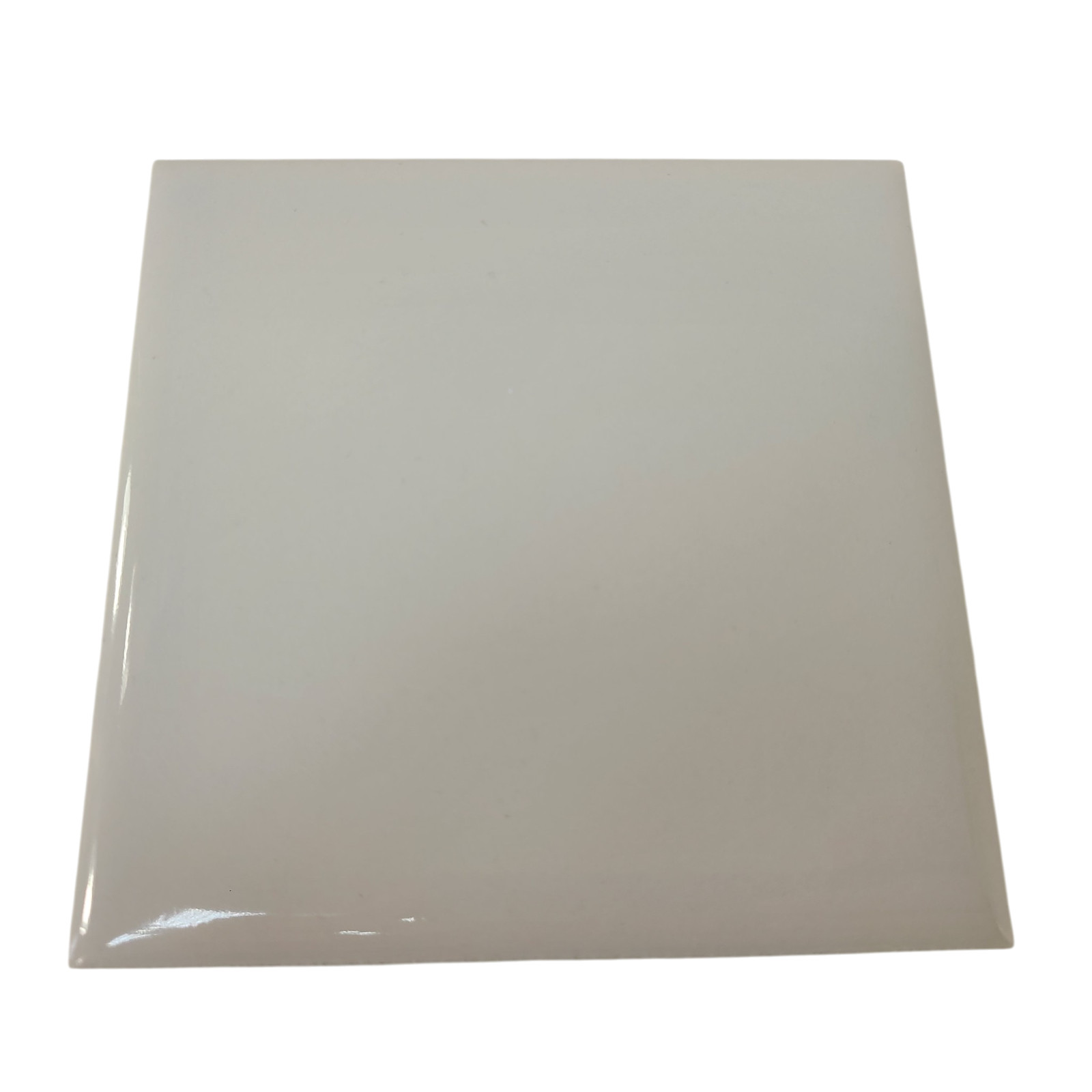 Vintage Warm Off White Ceramic Tile 4.25 inch Subway Square Classic Color 376