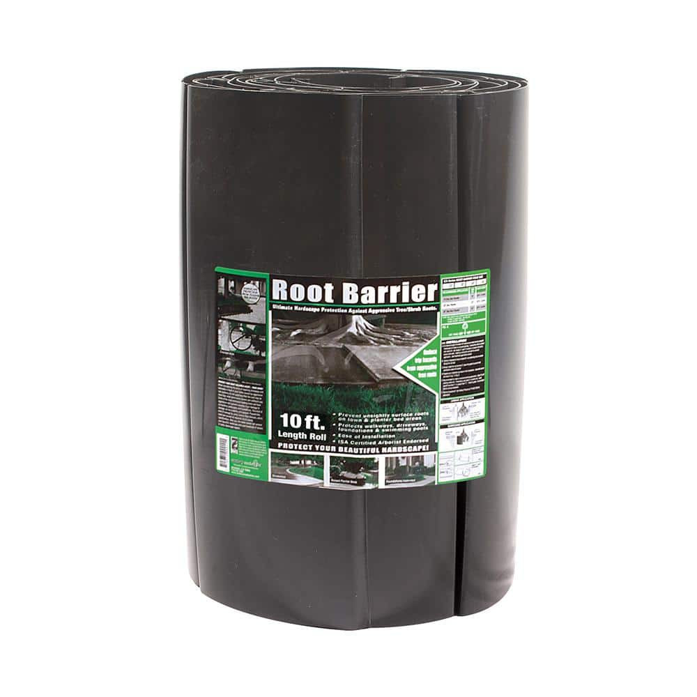 Dual Purpose Root and Water Barrier Rolls Durable Recycled 18 In. D X 120 In. L