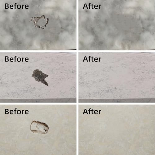 Tile & Granite Repair Kit – Fix Chips, Dents, Cracks & Scratches on Marble, Quar
