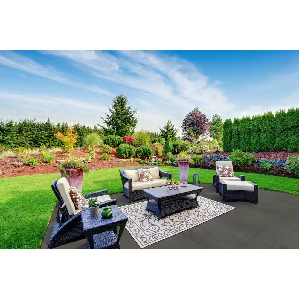 Praia Grey 2 Cm. X 24 In. X 24 In. Matte Porcelain Stone Look Paver Tile (8 Sq.