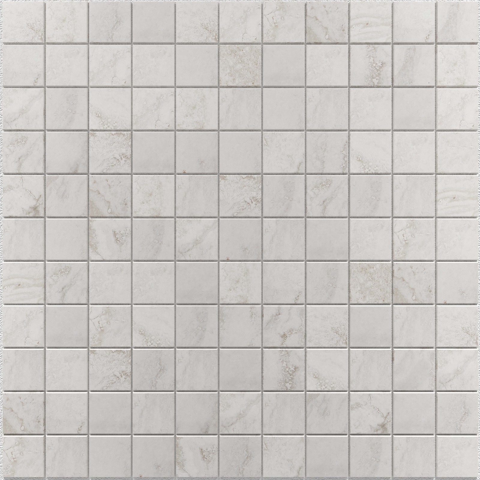 Cruz Bay Studio MKT61162 Tufo – 12″ x 12″ Square Floor and Wall – White