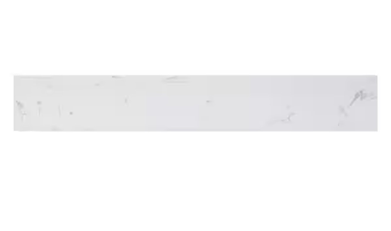 HDC Engineered Stone Sidesplash 21.25” White ET22CW-SS
