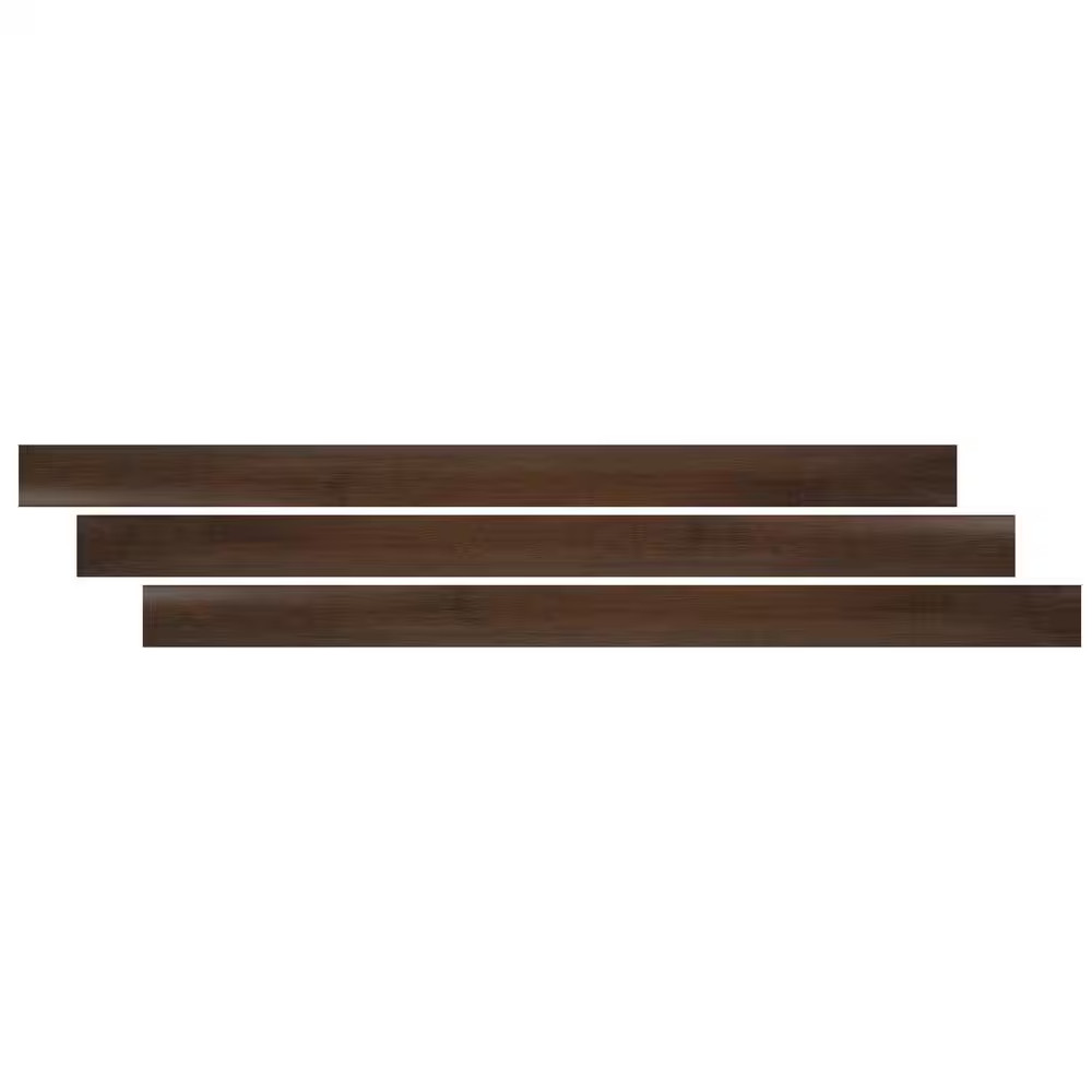 Seasoned Cherry 0.75 In. Thick X 2.75 In. Wide X 94 In. Length Luxury Vinyl Stai