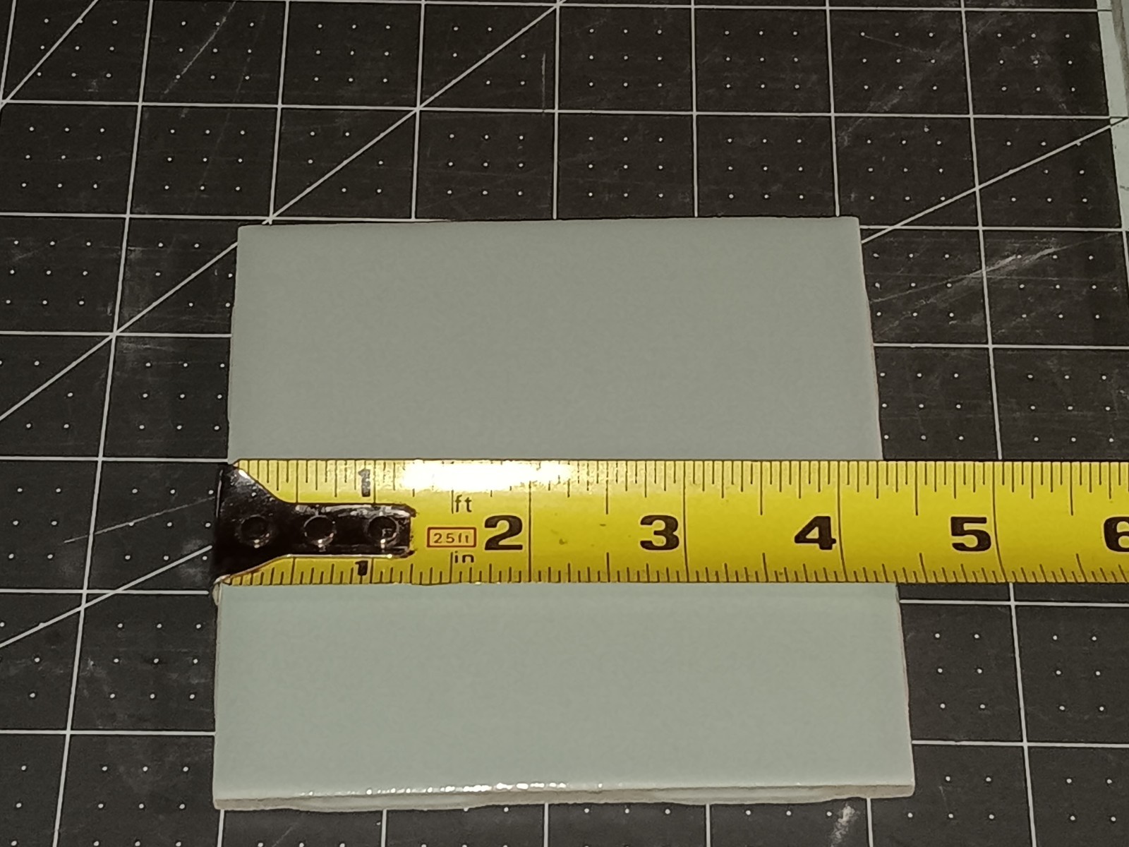 12 pcs. Vintage ceramic bathroom / kitchen field Tile LIGHT BLUE Robertson NOS