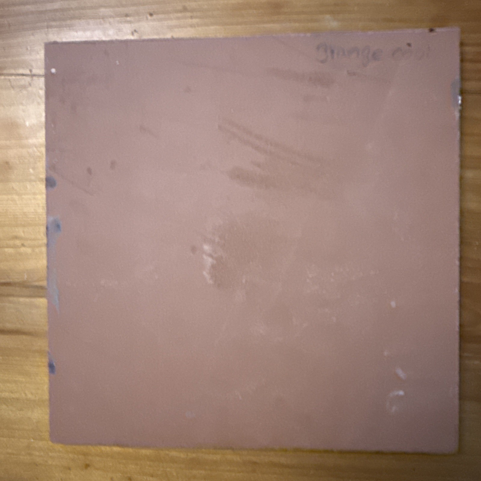 Fireclay Tile “Grange” hand painted Tile 8 x 8 “cool” palette