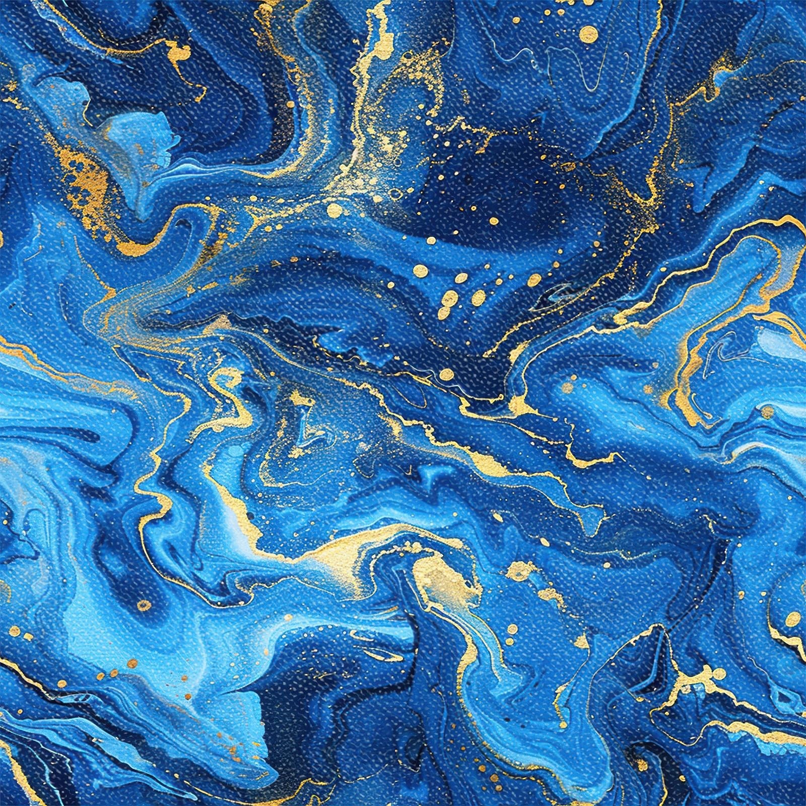 10PCS 12×12 Inch Blue Gold Marble Look Peel and Stick Floor Tiles PVC Flat Se…