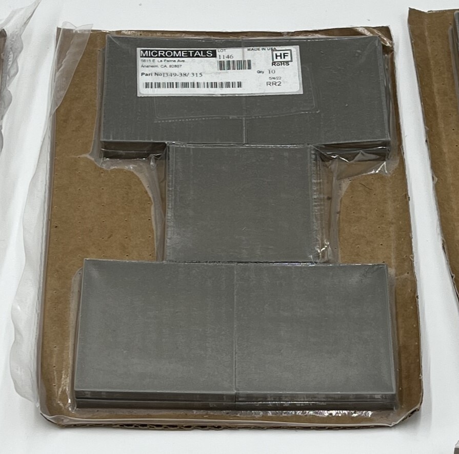 Pack of 10 Micrometals Genuine OEM Floor Shield Tile 3.5″ X 3.5″ I349-38/.315