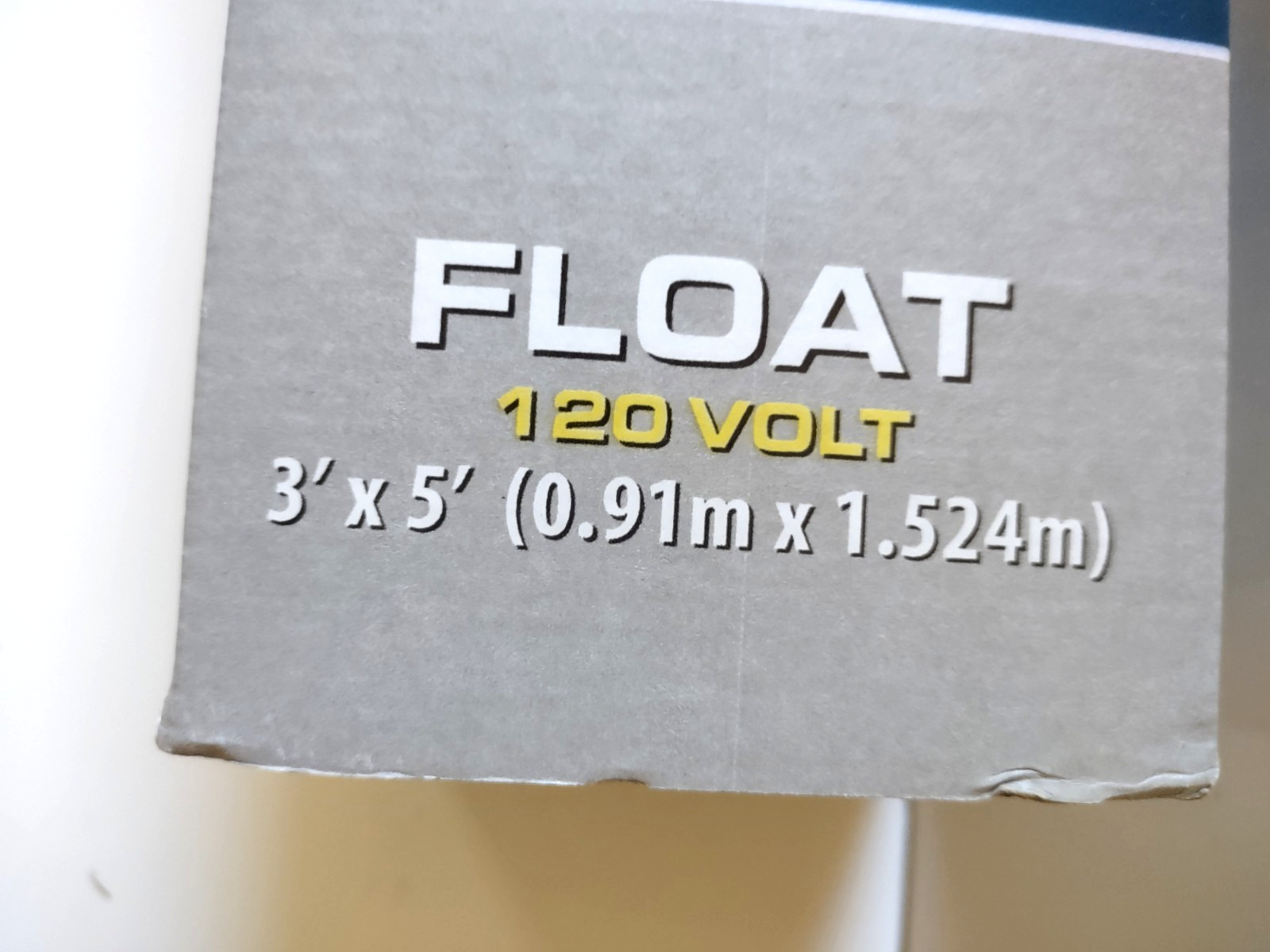 QuietWarmth QWARM3X5F120 3 Ft x 5 Ft 120v Radiant Under Floating Floor Heat Mat