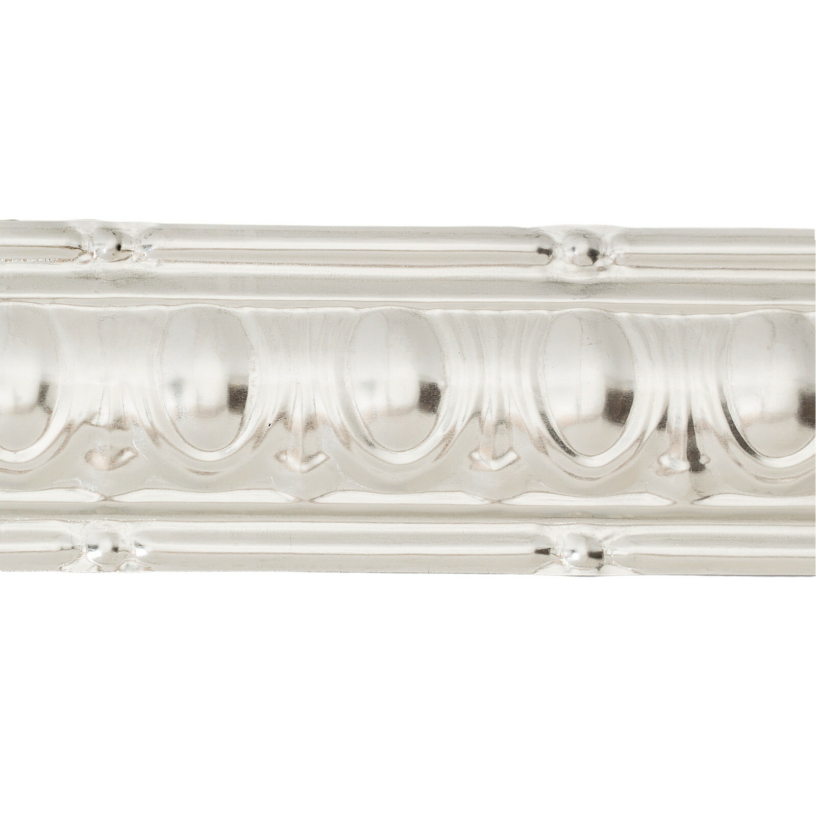 Great Lakes Tin – Huron 48″ Unfinished Tin Crown Molding (Carton of 5)