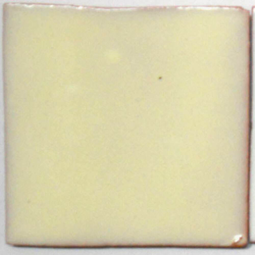 S#004) Mexican Tile sample Ceramic Handmade 4×4 inch, OFF WHITE