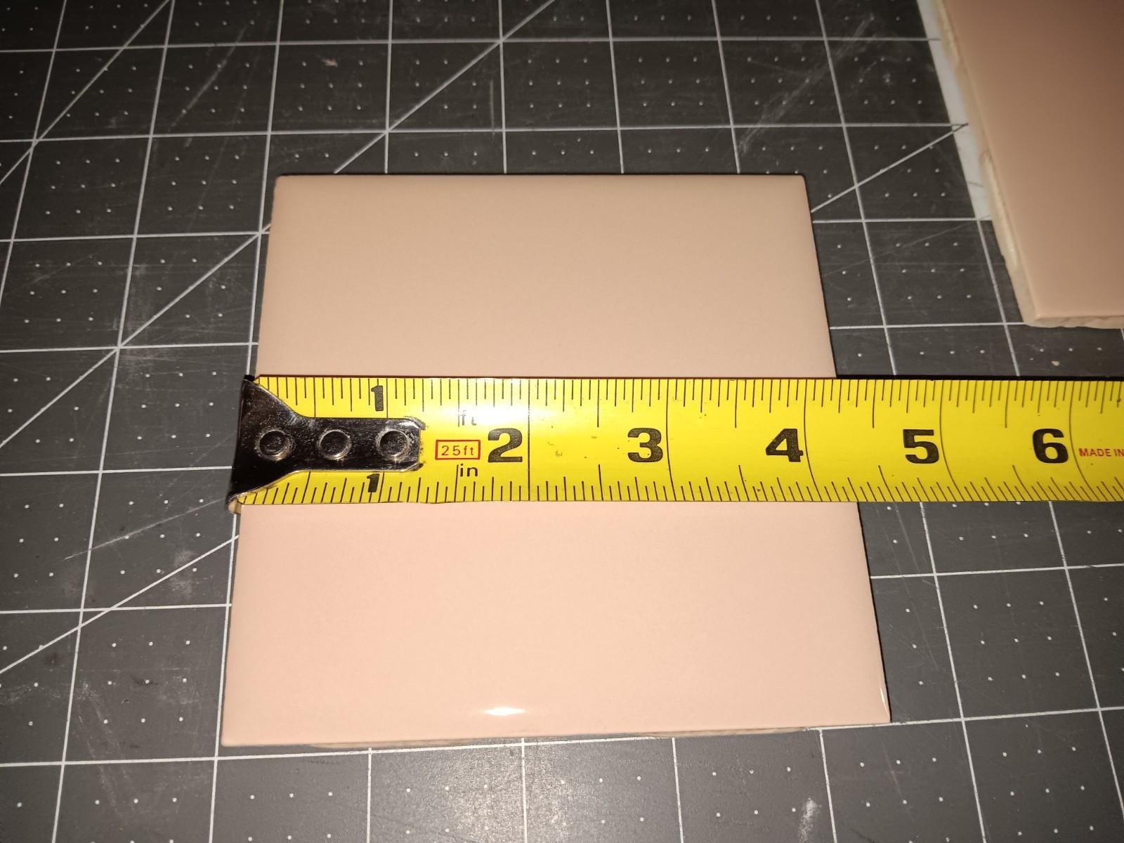 FAWN BEIGE Lot x 12 pcs. ROBERTSON Ceramic Tile Vintage MCM New Old Stock +MORE!
