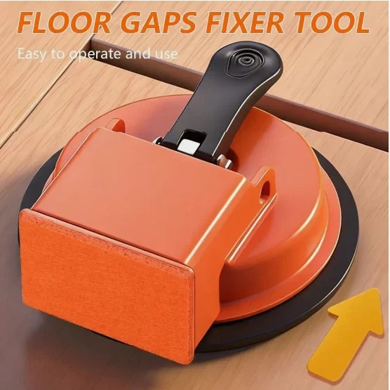 Floor Gap Fixer Tool with Suction Cup for Hardwood-Laminate and Vinyl Flooring
