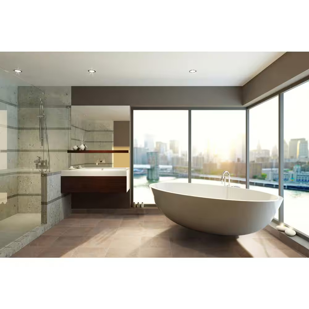 Tuscany Beige 18 In. X 18 In. Honed Travertine Floor and Wall Tile (2.25 Sq. Ft.