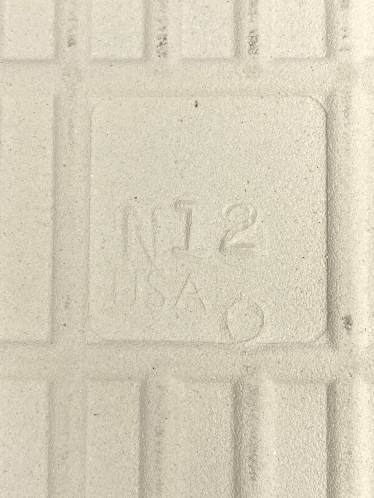 4 PIECES NEW Vintage American Olean Ceramic Wall Tile 4×4 Ice White (0025) Gloss