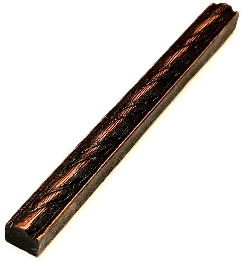 3/4″ x 6″ Kingcross Victorian Copper Bronze Decorative Resin Pencil Liner