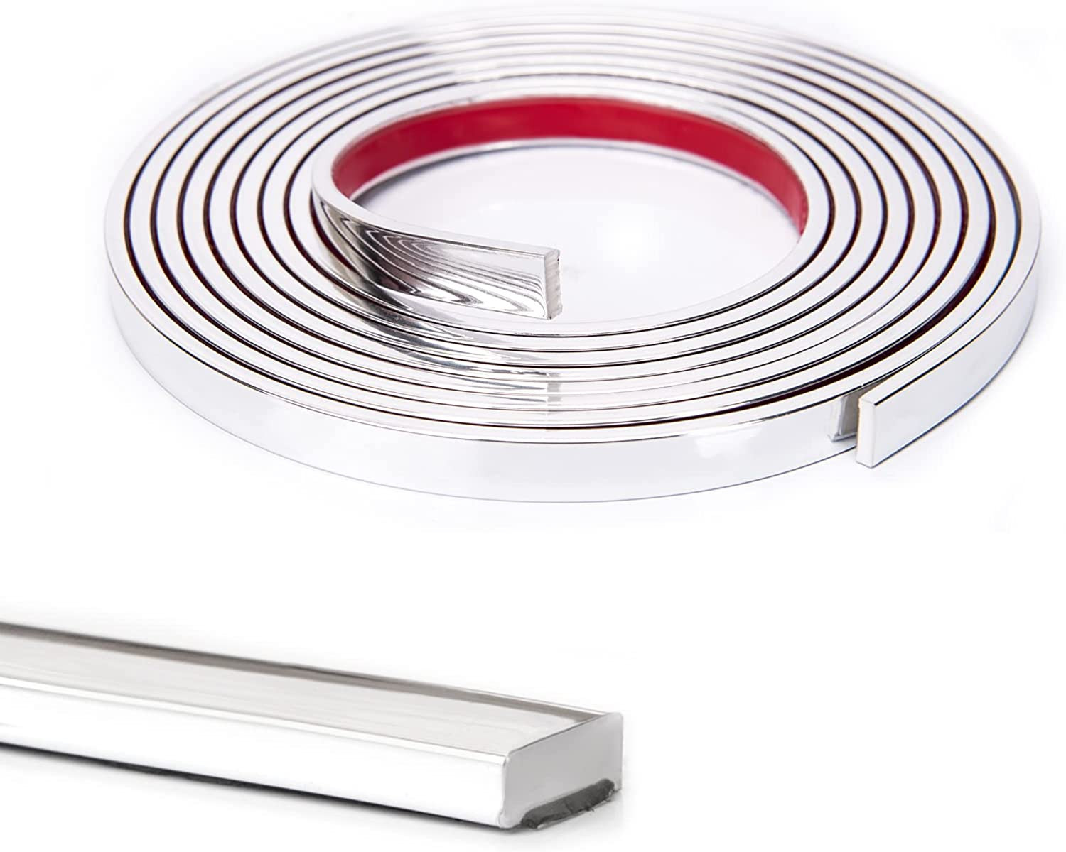 Art3D 10 Ft Peel and Stick Flexible Vinyl Molding Trim for Wall Tile Edges, Kitc