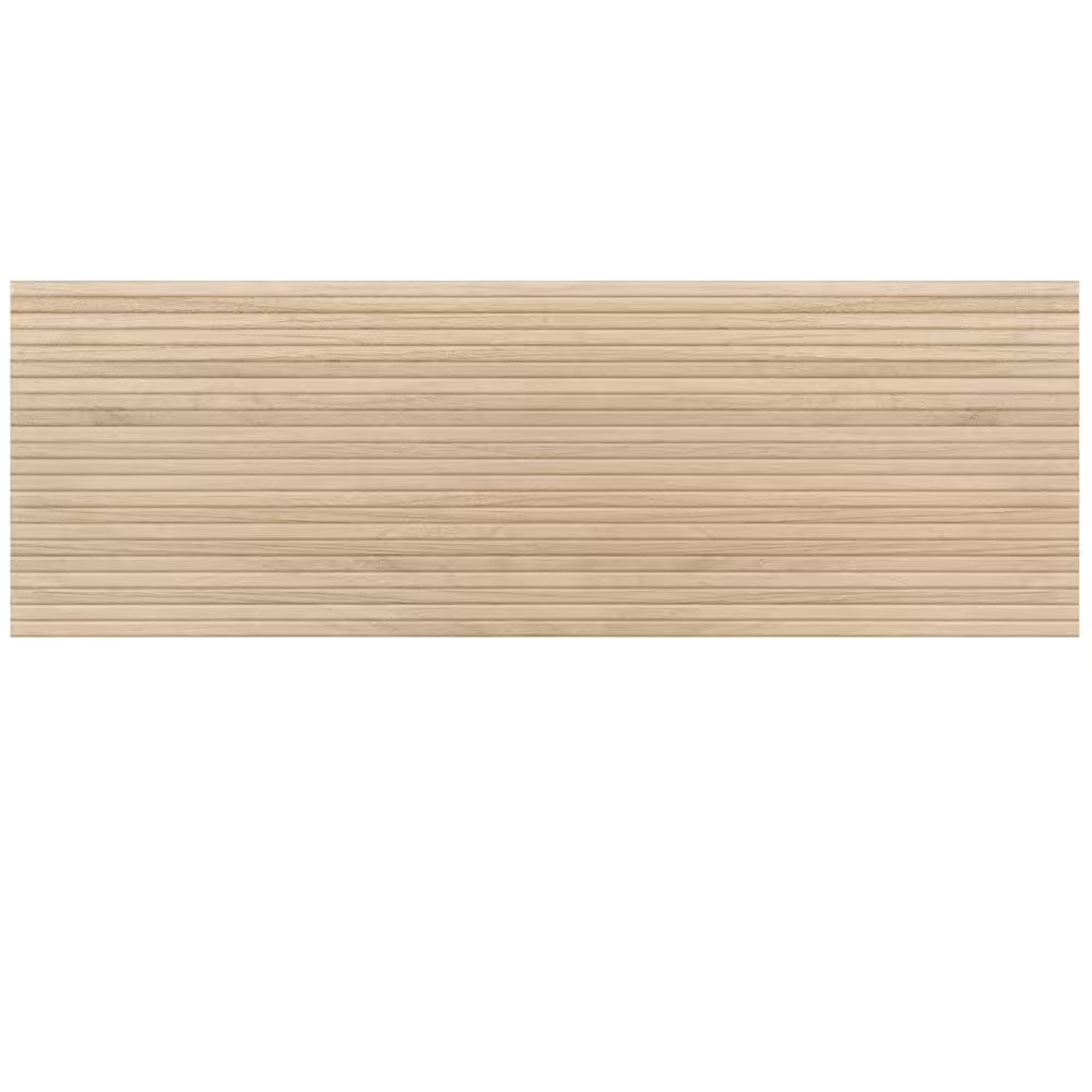 Urban Bamboo Ridge Fluted Matte Ceramic Wall Tile 16 In. X 48 In. (15.5 Sq. Ft./