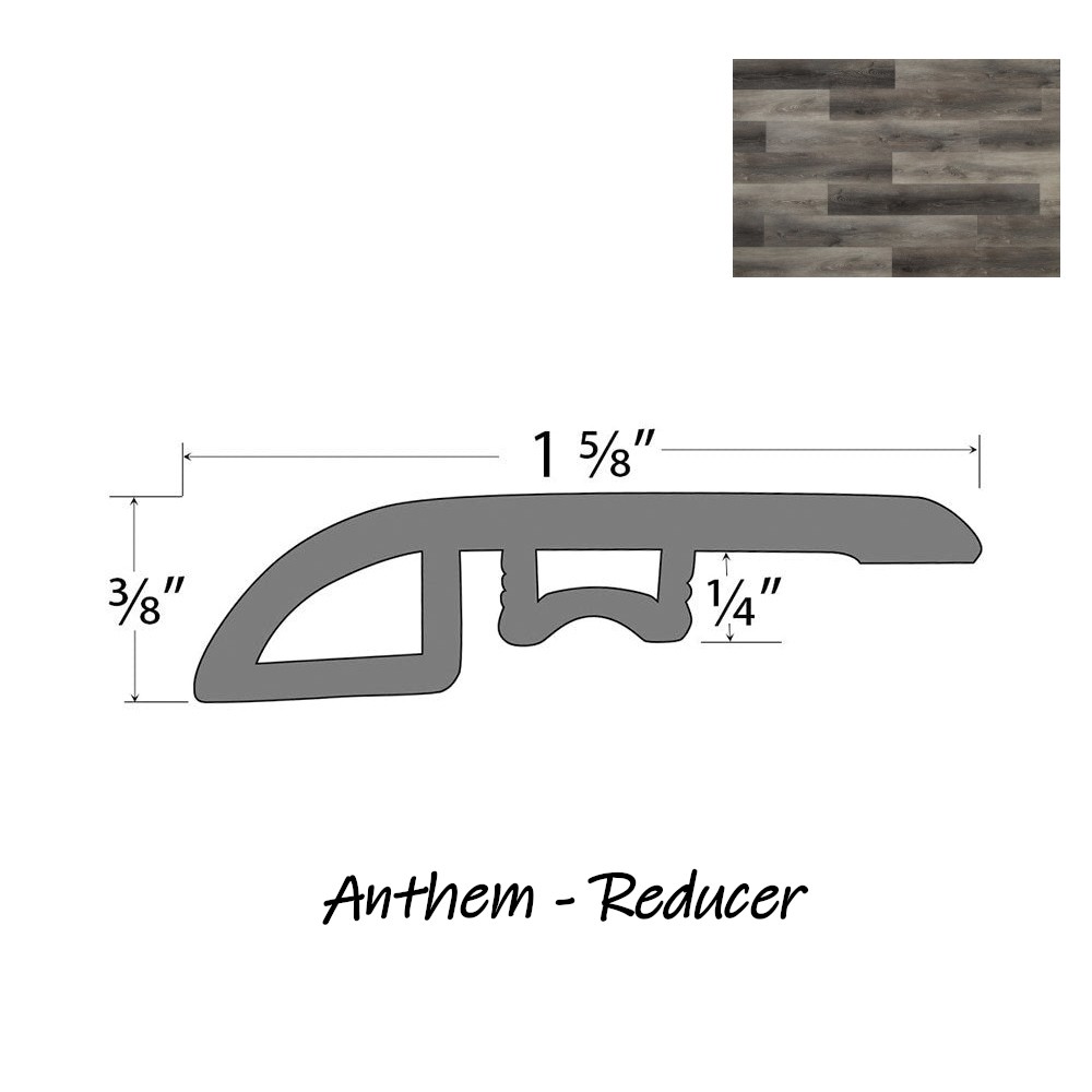 PRODURA Anthem Waterproof 22mil Click Luxury Vinyl Plank 48″x7-3/8″x6mm