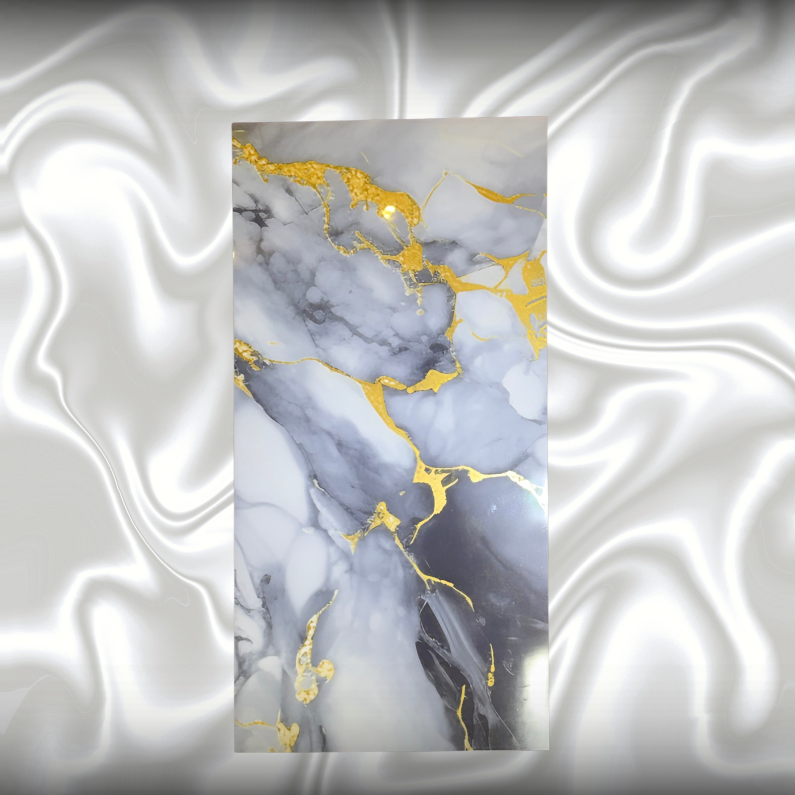 Peel and Stick Marble Wall Tile 12×24 20 Pack Self Adhesive Backsplash Panels Gl