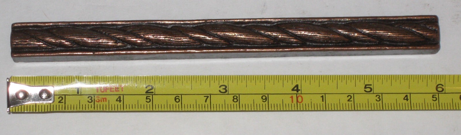 1/2″x6″ COPPER KINGCROSS LINER Metal Look Resin Accent Wall Tile – Lot of 15pcs