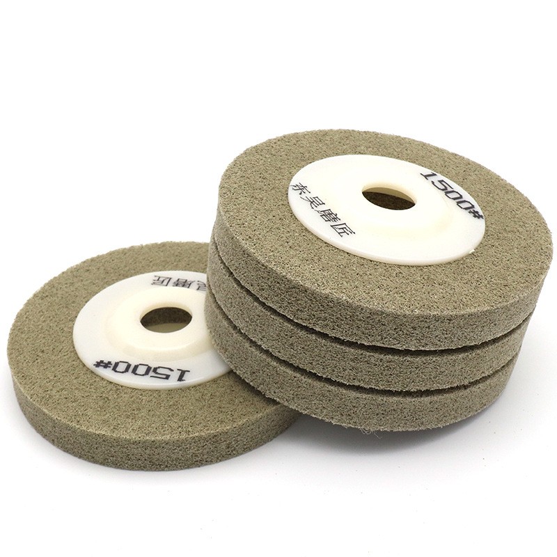 4” 100mm Nylon Resin Polishing Pad Buffing Disc for Glass Stone 60 – 1500 Grit
