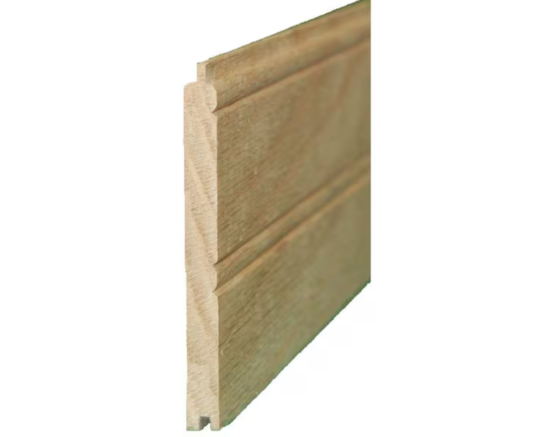 Knotty Pine V-Groove Wall Planks 5/16 in x 3-9/16 in x 8 ft