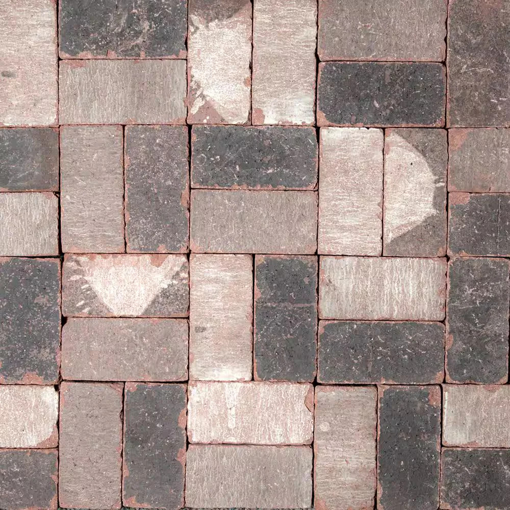 8 in x 4 in x 2.25 in Rustic Red Clay Paver Pallet 240-Pieces 53 sq ft