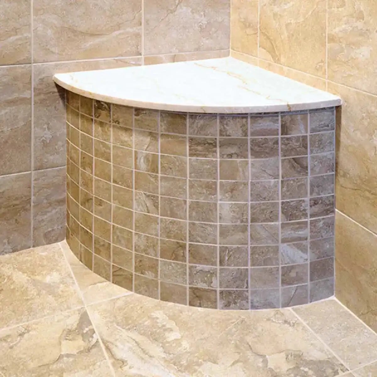 16″ X 16″ Laticrete Convex Hydro Ban Seat 9304-1616-C