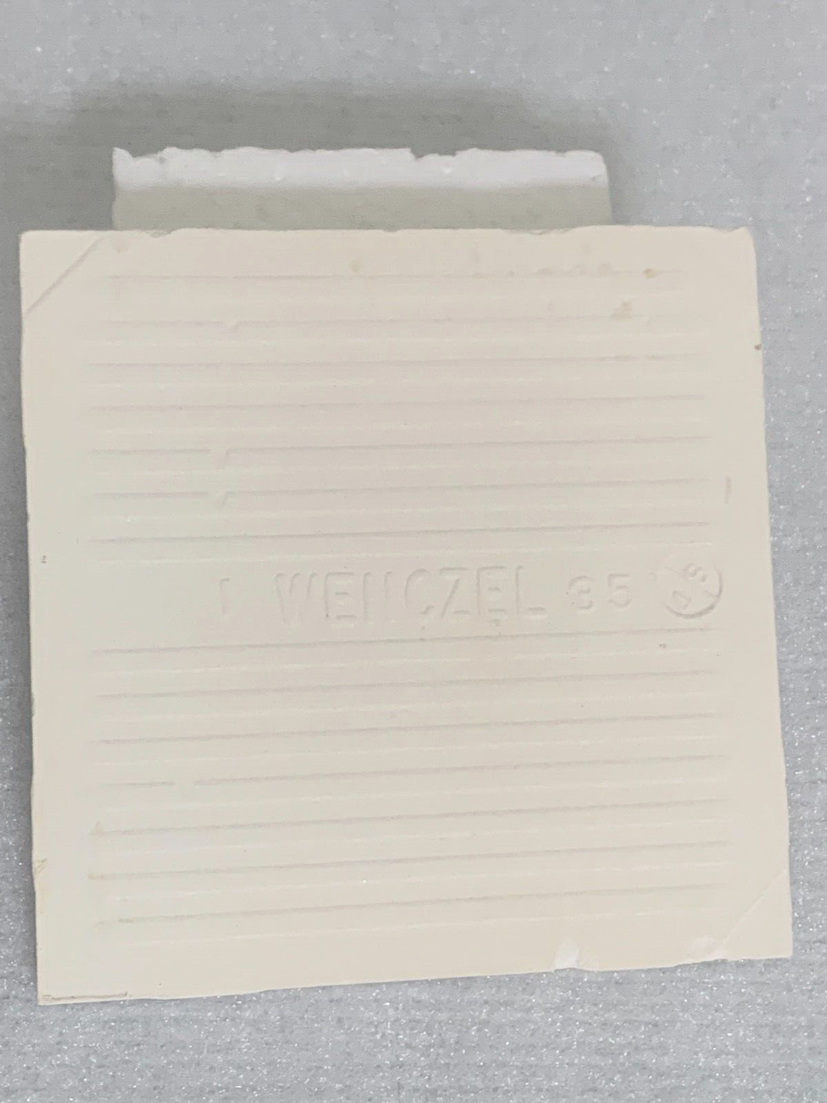 Vintage Wenczel Tile Co Ceramic Cinnamon Gloss 4 5/16″ x 4 5/16″