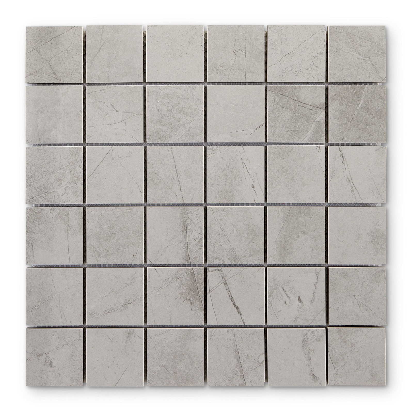 Cruz Bay Studio MKT61166 Pierre – 12″ x 24″ Square Floor and Wall – Light Grey