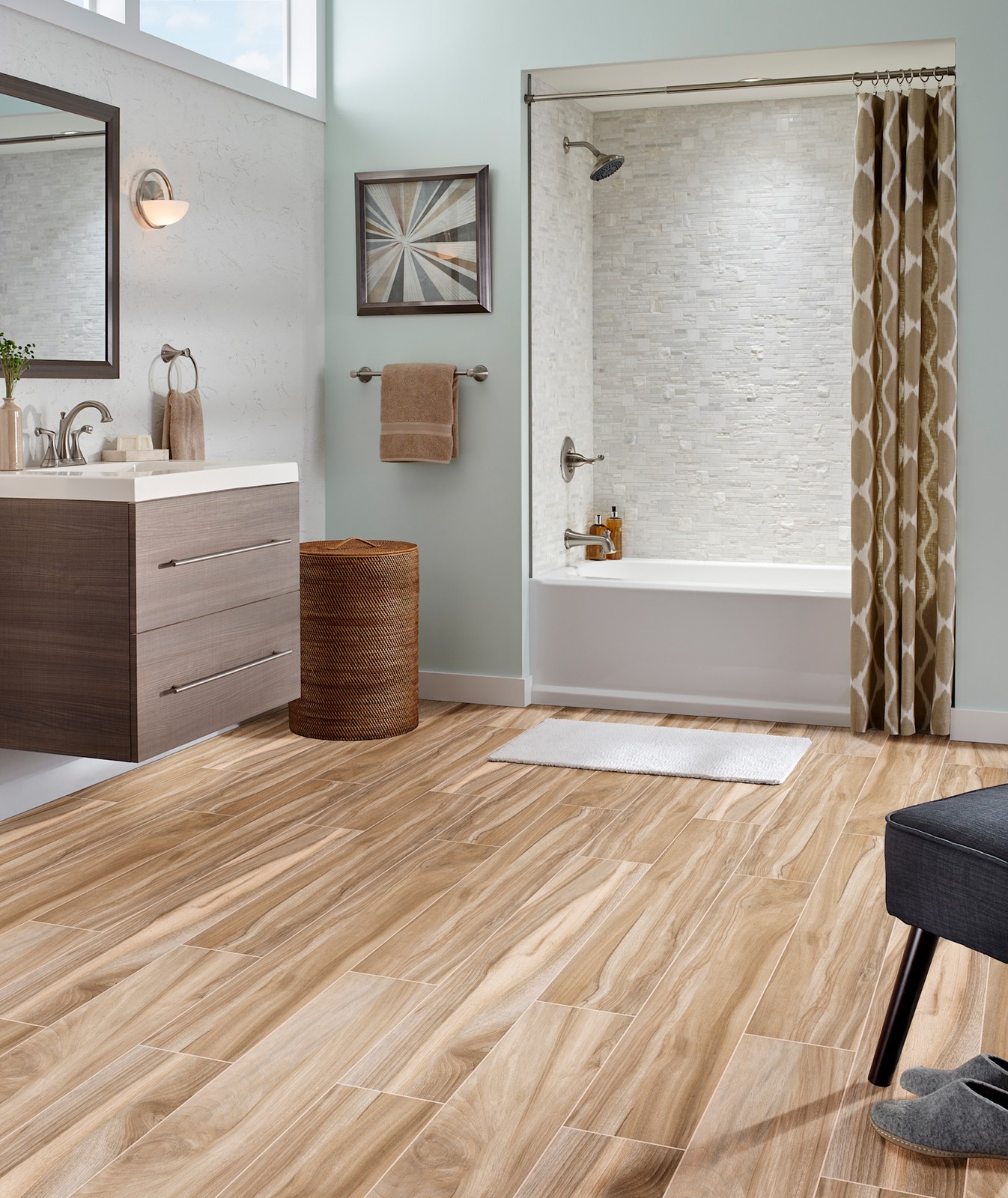 Ackland AKNPTARD9X48M-PL Ardenmere – 9″ x 48″ Porcelain Wood Look – Espero