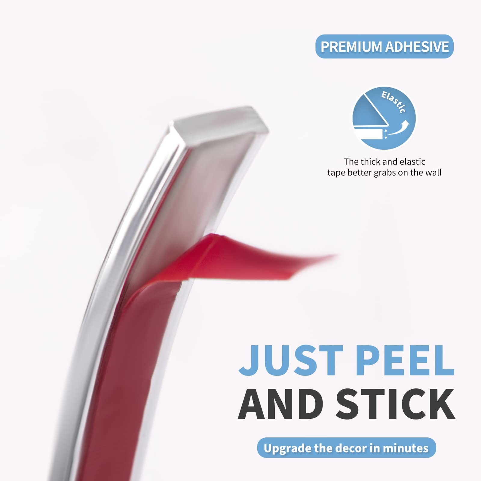 Art3d 10 Ft Peel And Stick Flexible Vinyl Tools & Home Improvement