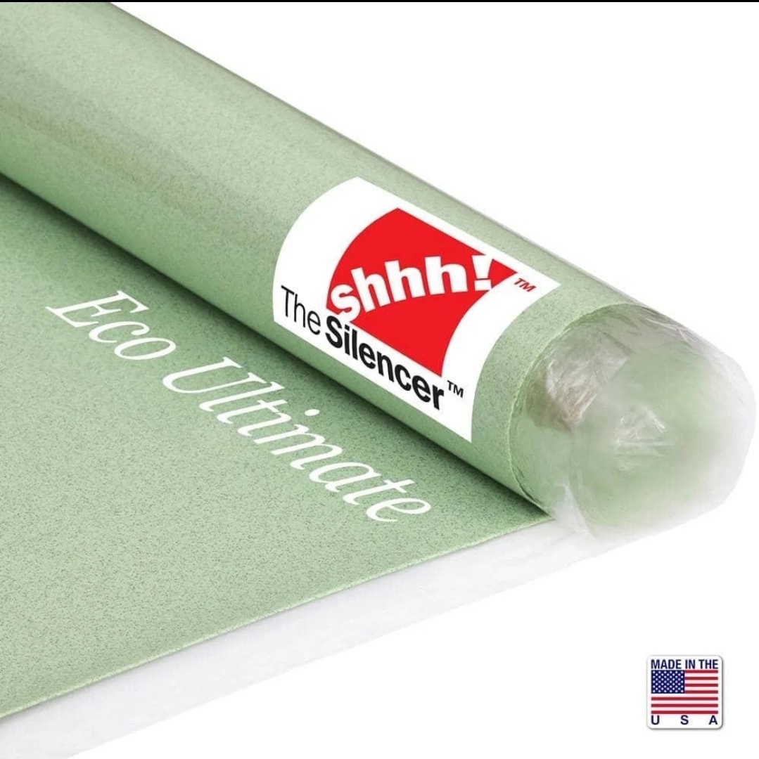 100 sq. ft. 3 Ft. x 33.3 ft. x 2mm Premium Sound and Moisture Barrier for Eng