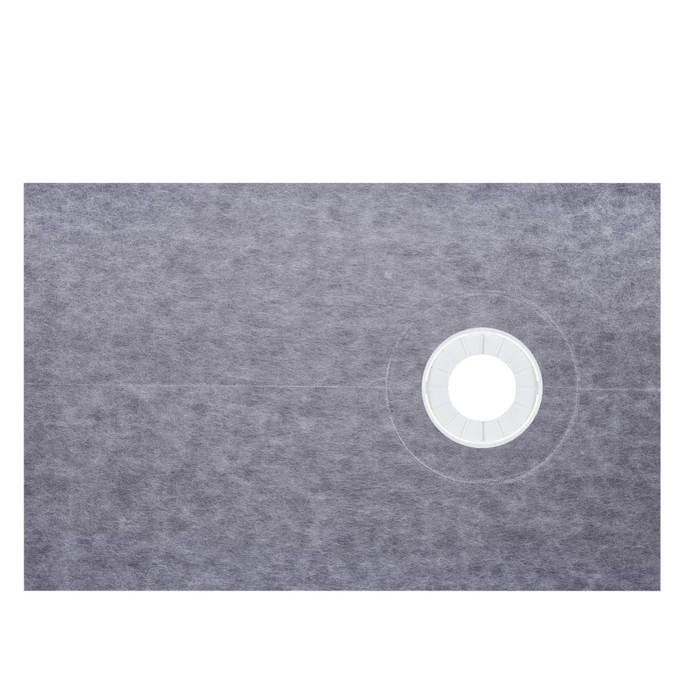 Waterproofing Shower Tray Kit 38″ x 60″ Shower Kit w/ Offset Drain PVC