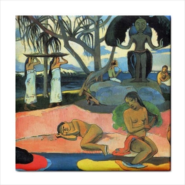 Famous Art Ceramic Tile Set Of 16 Backsplash 4.25″ Tiles Home Decor
