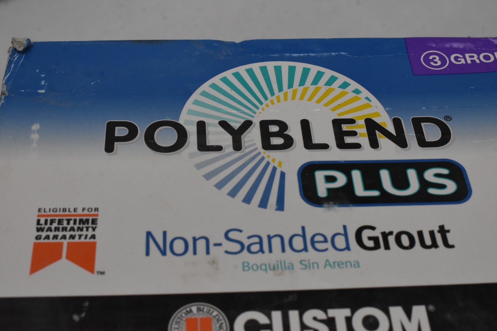 Polyblend Plus Non Sanded Grout for Grout Joints Up 1/8″ 3 Grouts Arctic White